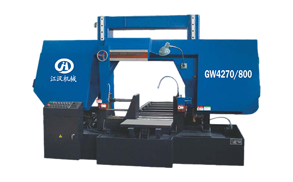 新建GW4270/800双柱龙门卧式带锯床
